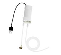 LCSVCCXA Mini Pompe à Eau Portable, Extracteur D'eau à Faible Consommation, Pompe Auto-amorçante Alimentée Par USB pour L'arrosage Des Balcons et de La, Tuyau de 1 M