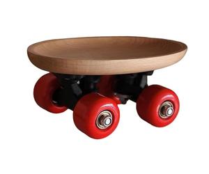 LCSVCCXA Plateau de Rangement de Bureau à Poulie, Organisateur de Rangement, Bois Décoratif de Qualité Supérieure