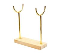 LCSVCCXA Présentoir à Bijoux Porte-Bracelet Vertical Support pour Montres et Joncs Organisateur de Vente Au Détail et Rangement de Table Combine La Chaleur du, Couche Unique 15 Cm