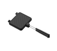 LCSVCCXA Sandwichière Accessoire Double Face Gril Panini Aluminium Antiadhésive Presse Fromage Surface Résistante Adaptée pour Préparation Omelette Œufs