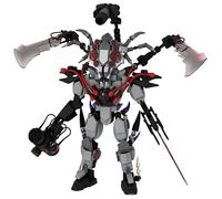 LCTM Construction Blocs Toilette Titan Figurines Ensemble Homme Caméraman Skibidi Haut-Parleur TV Biochim Roi Clockman Jouet Enfants Garçons Filles Fans Adultes Modèle Briques B