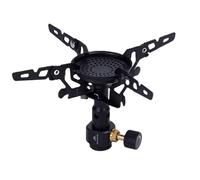 LCTM Kit de Barbecue de Camping Portable Combo Réchaud et Gril avec Poêle Inclut Étui de Transport pour Un Rangement Facile Cuisinière d Extérieur Compacte avec Brûleur et Accessoires B