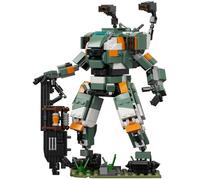 LCTM Kit de Construction de Robot Méca Armuré Figurine Action avec Canons et Fonction de Tir Jouet de Bricolage Créatif pour Cinéphiles pour Les Fans de Sci FI B