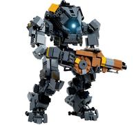 LCTM Kit de Construction de Robot Méca Armuré Figurine Action avec Canons et Fonction de Tir Jouet de Bricolage Créatif pour Cinéphiles pour Les Fans de Sci FI B