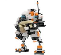 LCTM Kit de Construction de Robot Méca Armuré Figurine Action avec Canons et Fonction de Tir Jouet de Bricolage Créatif pour Cinéphiles pour Les Fans de Sci FI B