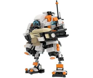 LCTM Kit de Construction de Robot Méca Armuré Figurine Action avec Canons et Fonction de Tir Jouet de Bricolage Créatif pour Cinéphiles pour Les Fans de Sci FI B