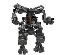LCTM Mecha Homme Blocs Jouet De Robot Avecl Armure War Machine Canons Tir Personnage Cadeau pour CinéPhiles GarçOns Et Filles Collectible Building Kit with L'Infini Super HéRos A