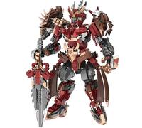 LCTM Mecha Homme Blocs Jouet De Robot Avecl Armure War Machine Canons Tir Personnage Cadeau pour CinéPhiles GarçOns Et Filles Collectible Building Kit with L'Infini Super HéRos B