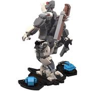 LCTM Mecha Homme Blocs Jouet De Robot Avecl Armure War Machine Canons Tir Personnage Cadeau pour CinéPhiles GarçOns Et Filles Collectible Building Kit with L'Infini Super HéRos A