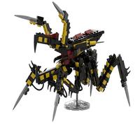 LCTM Mecha Homme Blocs Jouet De Robot Avecl Armure War Machine Canons Tir Personnage Cadeau pour CinéPhiles GarçOns Et Filles Collectible Building Kit with L'Infini Super HéRos A