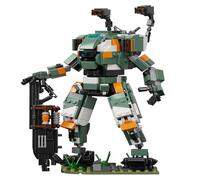 LCTM Mecha Homme Blocs Jouet De Robot Avecl Armure War Machine Canons Tir Personnage Cadeau pour CinéPhiles GarçOns Et Filles Collectible Building Kit with L'Infini Super HéRos A