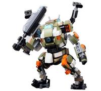 LCTM Mecha Homme Blocs Jouet De Robot Avecl Armure War Machine Canons Tir Personnage Cadeau pour CinéPhiles GarçOns Et Filles Collectible Building Kit with L'Infini Super HéRos A