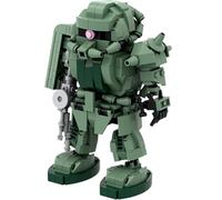 LCTM Mecha Homme Blocs Jouet De Robot Avecl Armure War Machine Canons Tir Personnage Cadeau pour CinéPhiles GarçOns Et Filles Collectible Building Kit with L'Infini Super HéRos A