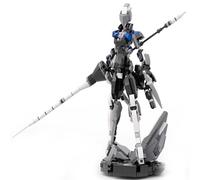 LCTM Mecha Homme Blocs Jouet De Robot Avecl Armure War Machine Canons Tir Personnage Cadeau pour CinéPhiles GarçOns Et Filles Collectible Building Kit with L'Infini Super HéRos A