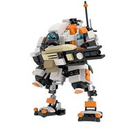 LCTM Mecha Homme Blocs Jouet De Robot Avecl Armure War Machine Canons Tir Personnage Cadeau pour CinéPhiles GarçOns Et Filles Collectible Building Kit with L'Infini Super HéRos A