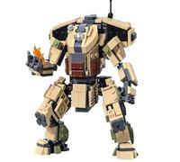 LCTM Mecha Homme Blocs Jouet De Robot Avecl Armure War Machine Canons Tir Personnage Cadeau pour CinéPhiles GarçOns Et Filles Collectible Building Kit with L'Infini Super HéRos A