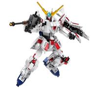 LCTM Mecha Homme Blocs Jouet De Robot Avecl Armure War Machine Canons Tir Personnage Cadeau pour CinéPhiles GarçOns Et Filles Collectible Building Kit with L'Infini Super HéRos B