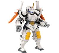 LCTM Mecha Homme Blocs Jouet De Robot Avecl Armure War Machine Canons Tir Personnage Cadeau pour CinéPhiles GarçOns Et Filles Collectible Building Kit with L'Infini Super HéRos A