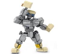 LCTM Mecha Homme Blocs Jouet De Robot Avecl Armure War Machine Canons Tir Personnage Cadeau pour CinéPhiles GarçOns Et Filles Collectible Building Kit with L'Infini Super HéRos A