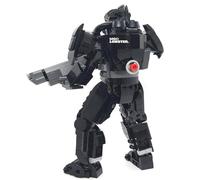 LCTM Mecha Homme Blocs Jouet De Robot Avecl Armure War Machine Canons Tir Personnage Cadeau pour CinéPhiles GarçOns Et Filles Collectible Building Kit with L'Infini Super HéRos A