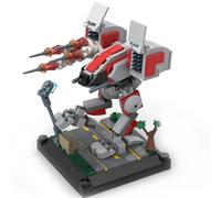 LCTM Mecha Homme Blocs Jouet De Robot Avecl Armure War Machine Canons Tir Personnage Cadeau pour CinéPhiles GarçOns Et Filles Collectible Building Kit with L'Infini Super HéRos A