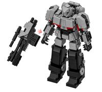 LCTM Mecha Homme Blocs Jouet De Robot Avecl Armure War Machine Canons Tir Personnage Cadeau pour CinéPhiles GarçOns Et Filles Collectible Building Kit with L'Infini Super HéRos A