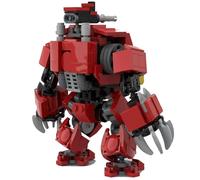 LCTM Mecha Homme Blocs Jouet De Robot Avecl Armure War Machine Canons Tir Personnage Cadeau pour CinéPhiles GarçOns Et Filles Collectible Building Kit with L'Infini Super HéRos A