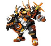 LCTM Mecha Homme Blocs Jouet De Robot Avecl Armure War Machine Canons Tir Personnage Cadeau pour CinéPhiles GarçOns Et Filles Collectible Building Kit with L'Infini Super HéRos D
