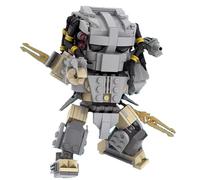 LCTM Robot Mecha Briques Techniques CréAtives Cadeau pour Adultes Enfants GarçOns ModéLisation MéCha Combat Cool Adultes Jouet Guerrier à Collectionner avec Plusieurs PosturesgarçOns Partir A