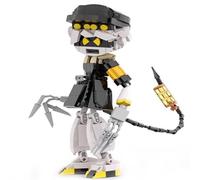 LCTM Robot Mecha Briques Techniques CréAtives Cadeau pour Adultes Enfants GarçOns ModéLisation MéCha Combat Cool Adultes Jouet Guerrier à Collectionner avec Plusieurs PosturesgarçOns Partir A