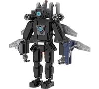 LCTM Skibidi Toilet Construction Toilette Titan Building BlockToys Jouets Enfants Fans Adultes Modèle Jeux Speakerman Caméraman Haut-Parleur Clockman TV Man Garçons Filles Idées Cadeaux A