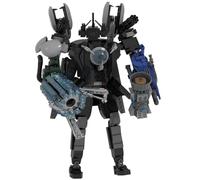 LCTM Skibidi Toilet Construction Toilette Titan Building BlockToys Jouets Enfants Fans Adultes Modèle Jeux Speakerman Caméraman Haut-Parleur Clockman TV Man Garçons Filles Idées Cadeaux B