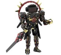 LCTM Skibidi Toilet Construction Toilette Titan Building BlockToys Jouets Enfants Fans Adultes Modèle Jeux Speakerman Caméraman Haut-Parleur Clockman TV Man Garçons Filles Idées Cadeaux F