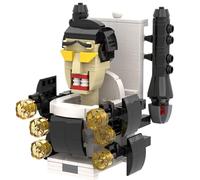 LCTM Skibidi Toilet Construction Toilette Titan Building BlockToys Jouets Enfants Fans Adultes Modèle Jeux Speakerman Caméraman Haut-Parleur Clockman TV Man Garçons Filles Idées Cadeaux J