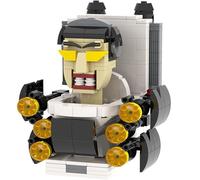 LCTM Skibidi Toilet Construction Toilette Titan Building BlockToys Jouets Enfants Fans Adultes Modèle Jeux Speakerman Caméraman Haut-Parleur Clockman TV Man Garçons Filles Idées Cadeaux F