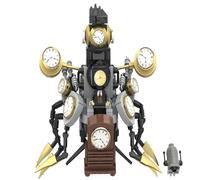 LCTM Skibidi Toilet Construction Toilette Titan Building BlockToys Jouets Enfants Fans Adultes Modèle Jeux Speakerman Caméraman Haut-Parleur Clockman TV Man Garçons Filles Idées Cadeaux B