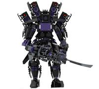 LCTM Skibidi Toilet Construction Toilette Titan Building BlockToys Jouets Enfants Fans Adultes Modèle Jeux Speakerman Caméraman Haut-Parleur Clockman TV Man Garçons Filles Idées Cadeaux E