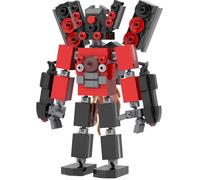 LCTM Skibidi Toilet Construction Toilette Titan Building BlockToys Jouets Enfants Fans Adultes Modèle Jeux Speakerman Caméraman Haut-Parleur Clockman TV Man Garçons Filles Idées Cadeaux D