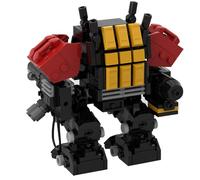 LCTM Titan Tribe Warrior Robot Transformation Block Set Adult City Warrior Justice Hero Soldier Mech Model Set Cool Creative Robot Jouet Cadeau pour Jeunesse et Enfants Garçons Jouets A