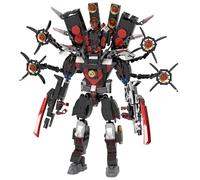 LCTM Toilet Construction Toilette Titan Building BlockToys Jouets Enfants Fans Adultes Modèle Jeux Speakerman Caméraman Haut-Parleur Clockman TV Man Garçons Filles Idées Cadeaux B