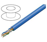 LCU6-10CC-0305-B Câbles U/UTP 4x2x23AWG Fil CCA PVC Bleu 305m RCR : Fca LANB