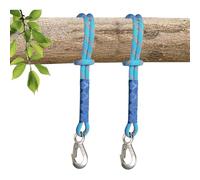 LCUHAVA 2 Cordes Corde Balancoire Exterieur Accessoirs Balancoire 60cm Fixation Balancoire Exterieur, Tragfähigkeit 400 kg pour L'Intérieur et L'extérieur, Les Hamacs, Les Balançoires dans Les Arbres