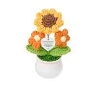 LCUHAVA Pocket Hug Fleurs positives drôles Soutien émotionnel Cadeaux positifs Tournesol Get Well Soon Cadeau d'adieu Collègue Best Friends Bonne Humeur, Porte-bonheur