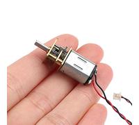 Lcuihong-Mini moteur à courant continu 1 PCS Moteur électrique de réducteur de vitesse lente, DC 5V 40/60/28/150/300/110 TR / MIN, Motoréducteur Micro N20, boîte de vitesses en métal DIY Jouet Pièces