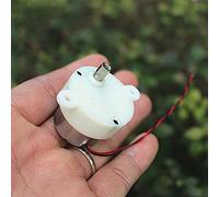 Lcuihong-Mini moteur à courant continu DIY Modèle de modèle de passe-temps jouet, DC 3V 2RPM / DC 5V 3PRM, Moteur Micro Mini 300 Worm, arbre fileté de boîte de vitesses 32mm, réducteur de turbo à vite
