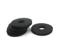 Lcuihong-O Ring Rondelles 10pcs Joint Plat en Caoutchouc Noir o Type d'étanchéité d'étanchéité NBR Lave-Linge, pour jauge de Pression étanche ID5 / 6mm, Résistant à l'usure