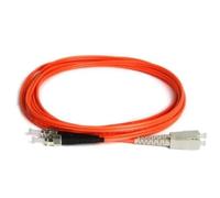 LCUVIMPEX Câble Adaptateur pour Port série, Cordon de raccordement Duplex multimode SC-St, Double cœur, Cavalier à Fibre Optique PV 22 St SC Pigtail(3 Meters)