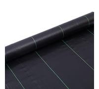 LCUVIMPEX Contrôle des Mauvaises Herbes, Tapis de Jardinage Anti-Mauvaises Herbes d'extérieur, Tissu d'aménagement paysager Robuste(0.6x45m/2x148ft)