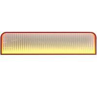 LCUVIMPEX Écran de séparation de Panneau en Verre, Cloison de séparation for comptoir de Restaurant en Verre Mat rayé à Faible Hauteur, cloisons for salles à Manger(Rosso,80x25cm)