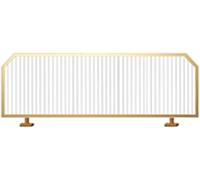 LCUVIMPEX Écran de séparation de Panneau en Verre, Panneaux de séparation de comptoir à Demi-Mur et à clôture Basse(B,50x100cm/19.68x39.37in)